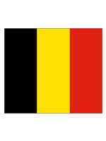 Belgium Flag 5ft x 3ft  With Eyelets For Hanging