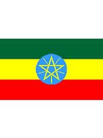 Ethiopian Flag 5ft x 3ft  with Eyelets For Hanging