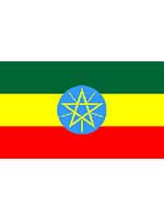 Ethiopian Flag 5ft x 3ft  with Eyelets For Hanging
