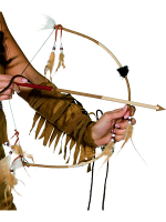 Feathered Bow & Arrow Set