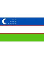 Uzbekistan Flag 5ft x 3ft With Eyelets 