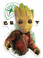 Wall Art Groot oo Eyes GOTGV2 Wall Mounted Cardboard Cut Out (WMCCO)