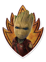 Emblem of Groot Wall Art GOTGV2 Wall Mounted Cardboard Cut Out (WMCCO)