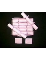 Wedding Crackers In Pink With Pink Ribbon Attached