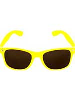 Yellow Neon Wayfarer Glasses