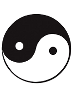 Yin Yang Cutout