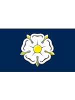 Yorkshire Flag 5ft x 3ft With Eyelets For Hanging