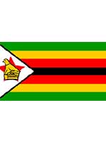 Zimbabwe Flag 5ft x 3ft With Eyelets