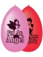 Angel and Devil Latex Balloons