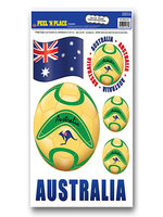 Australia Peel 'n' Place Removable Stickers 