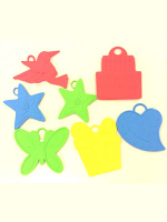  Balloon Weight's assorted Colours & Designs (Bag of 144)