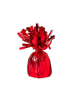 Balloon Weight Foil Wrapped Red