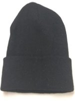 Black Beanie Hat 