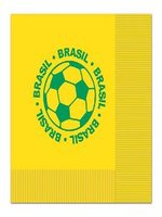 Brazil Football Napkins 