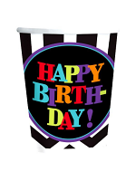 Happy Birthday Chevron Design Cup