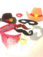 Cowboy Western Photo Booth Kit