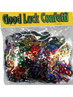 Confetti Assorted Colours GOOD LUCK 14g bag