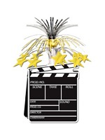 Movie Set Clapperboard Centrepiece (Quantity 1)