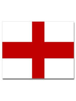 St George Stickers, Red and White, 5 Per Card 