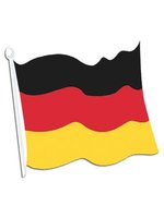 German Flag Cutout