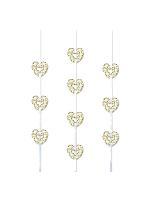 Heart Ribbon String Decoration