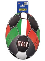 Italy Football Cutout    