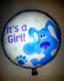 Foil Balloon 'IT'S A GIRL' Rounded 18" (Requires Helium)