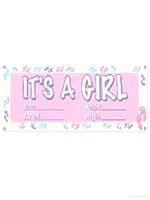 It's A Girl Banner