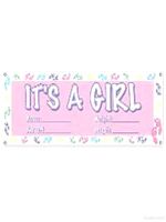 It's A Girl Banner