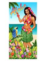 Aloha Girl Door Cover