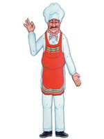 Jointed Chef Delightful Cutout 