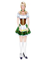 Jointed Fraulein Cutout