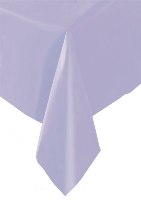 Lavender Plastic Tablecloth 137cm x 274cm