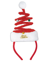 Springy Santa Headband