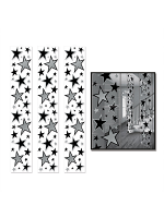 Star Party Panels - Silver and Black