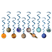 Solar System Whirls Decoration 