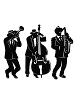 Jazz Trio Silhouettes