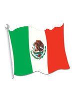 Mexican Flag Cut-out Decoration