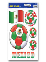 Mexico Peel 'n' Place Removable Stickers   