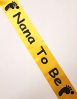 Nana to be Sash - Yellow 