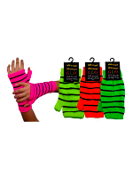 Neon Wrist Warmer Gloves