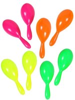 Maracas Neon Colours - Sold in Pairs