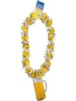 Oktoberfest Tinsel Lei with Beer Tag