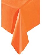 Orange Plastic Tablecloth