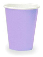 Lavender 9oz Paper Cup (pk 8)