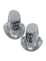 Platinum Rush New Year Top Hat - 10 