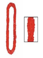 Soft-Twist Poly Leis - Red (1)