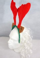 Reindeer Antlers with attached Hair 