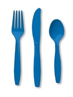 Royal Blue Cutlery Assorted 