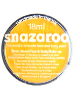 Snazaroo Face And Body Paint - Bright Yellow - Water Based 18ml